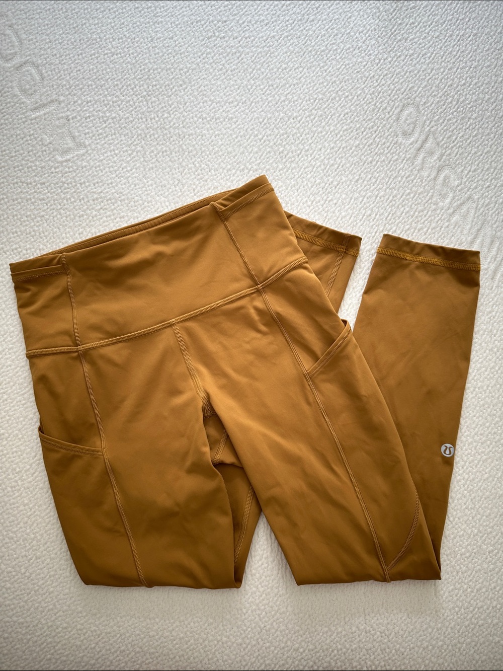 lululemon Athletic Leggings in Mustard Yellow Yoga pants